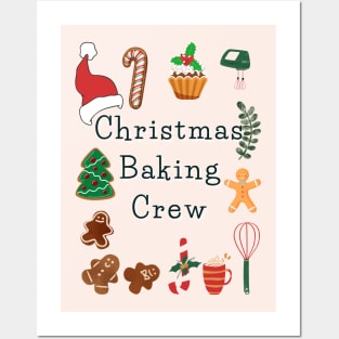 Christmas Baking Crew Posters and Art